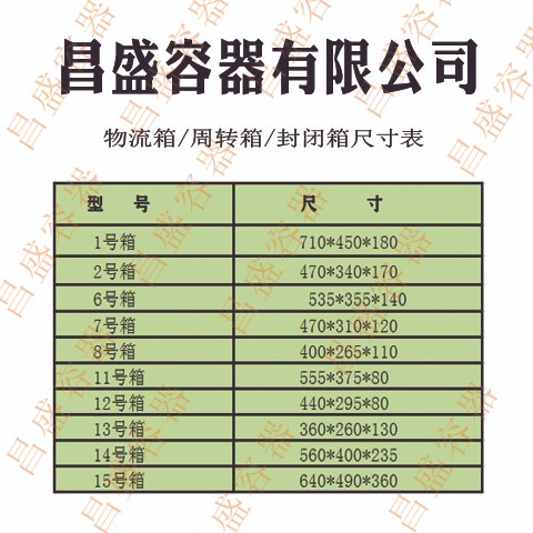 丹東塑料容器 丹東塑料容器丹東漁需用品  周轉(zhuǎn)箱